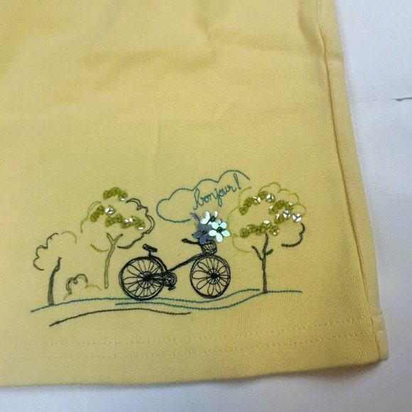 NWT Gymboree Girl Belted Olive Green Capri & Ruffle Neck Tank Size 7 - Picture 7 of 8